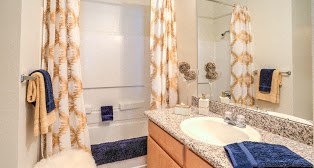 Master Bathroom at Boltons Landing Apartments, South Carolina